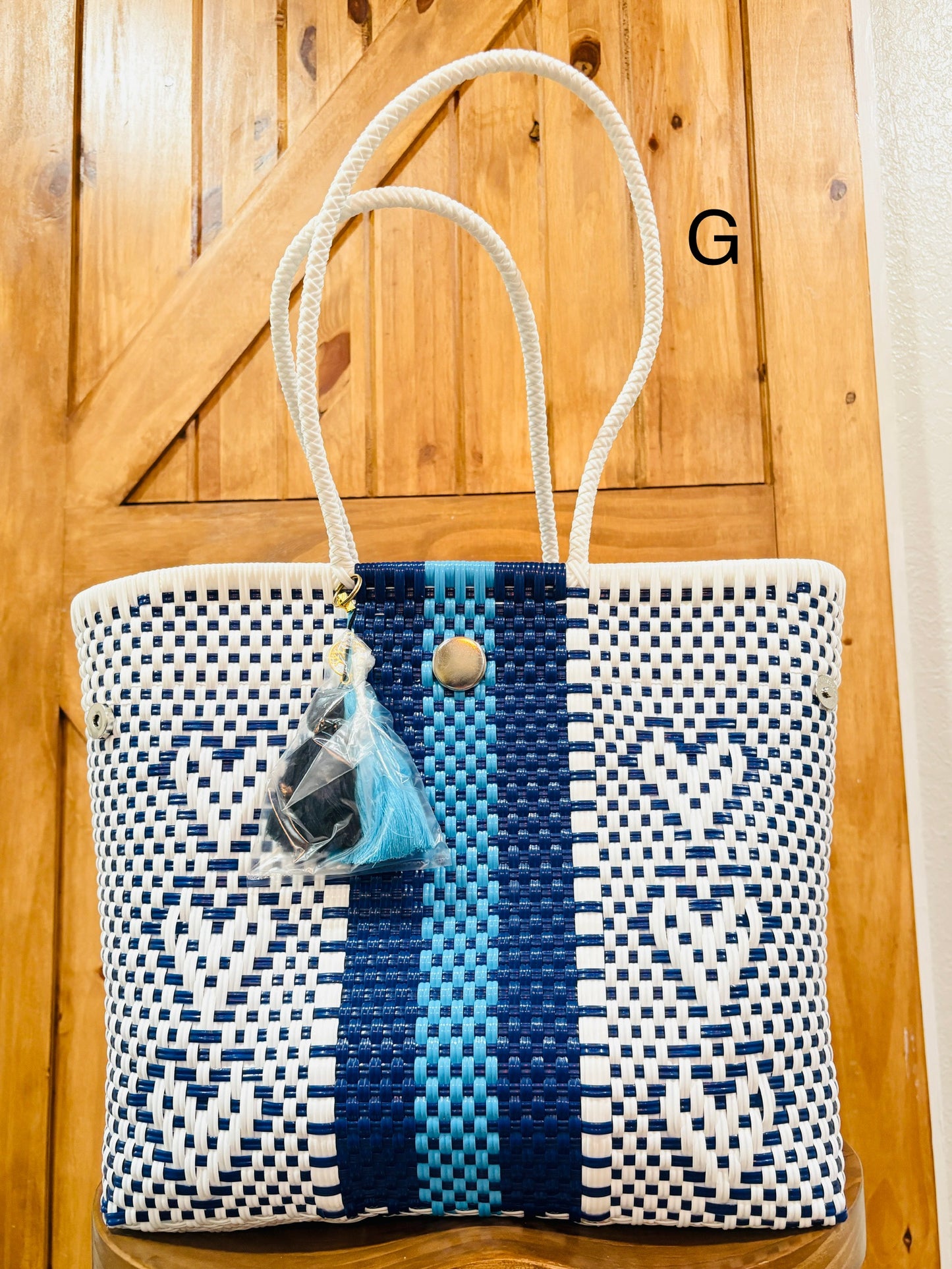 Jalisco Handwoven Recycle Canasta