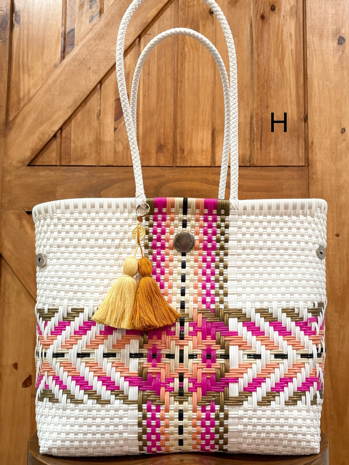 Jalisco Handwoven Recycle Canasta