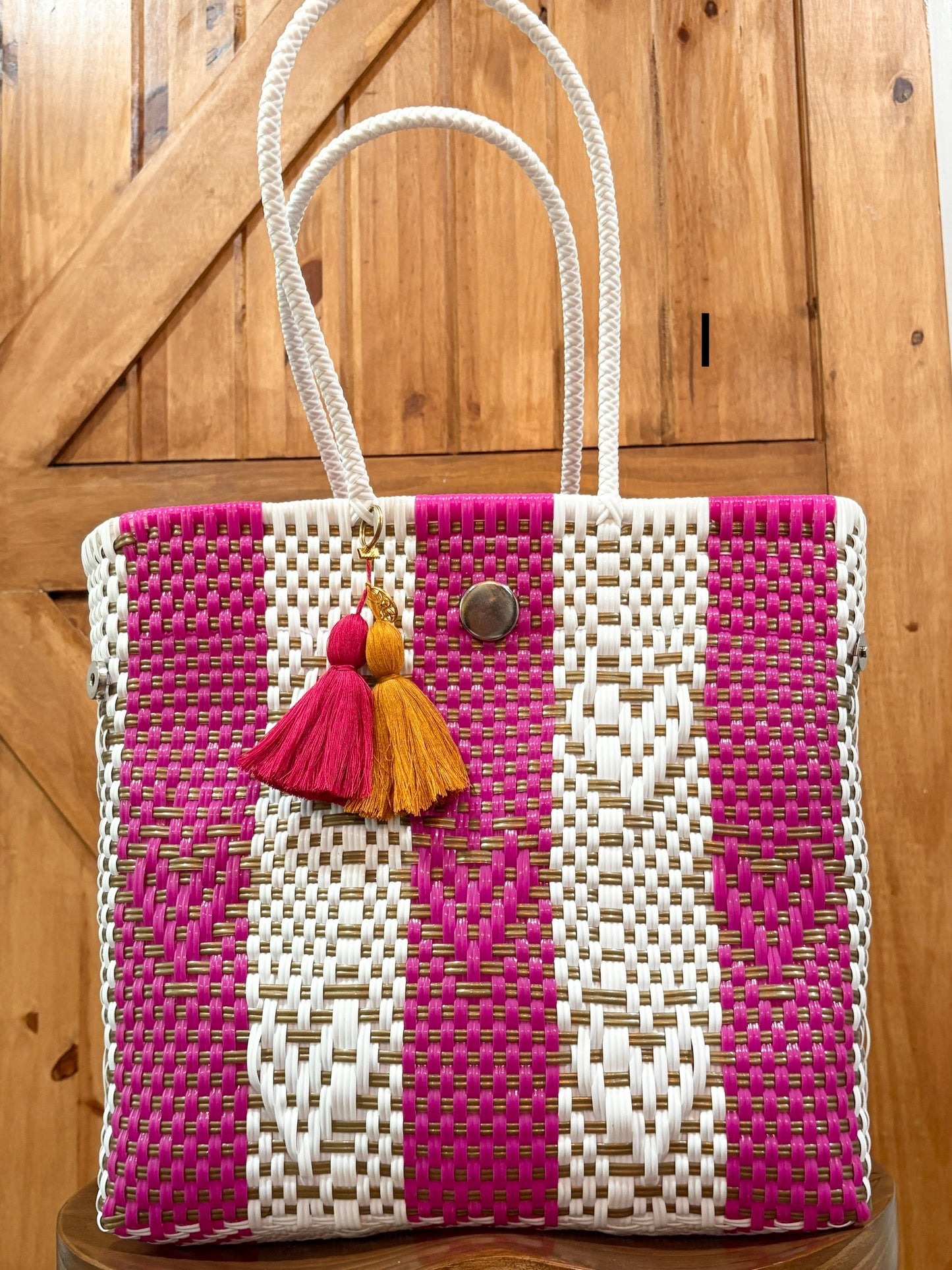 Jalisco Handwoven Recycle Canasta