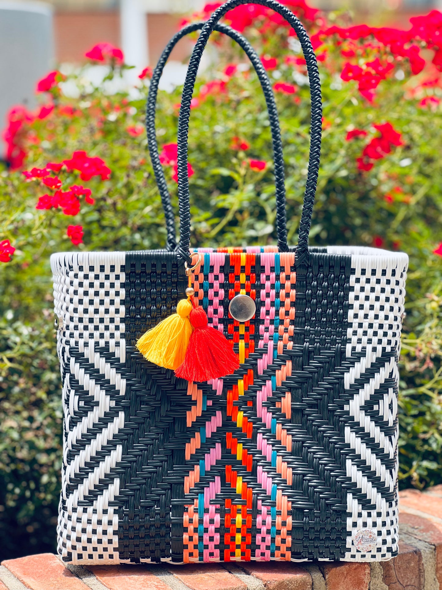 Jalisco Handwoven Recycle Canasta