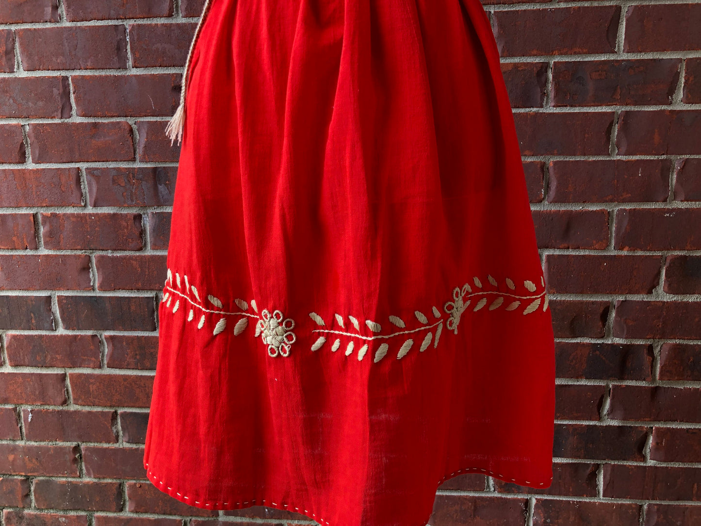 Mexican Rococo Dress| Belt Included| Fiesta Dress