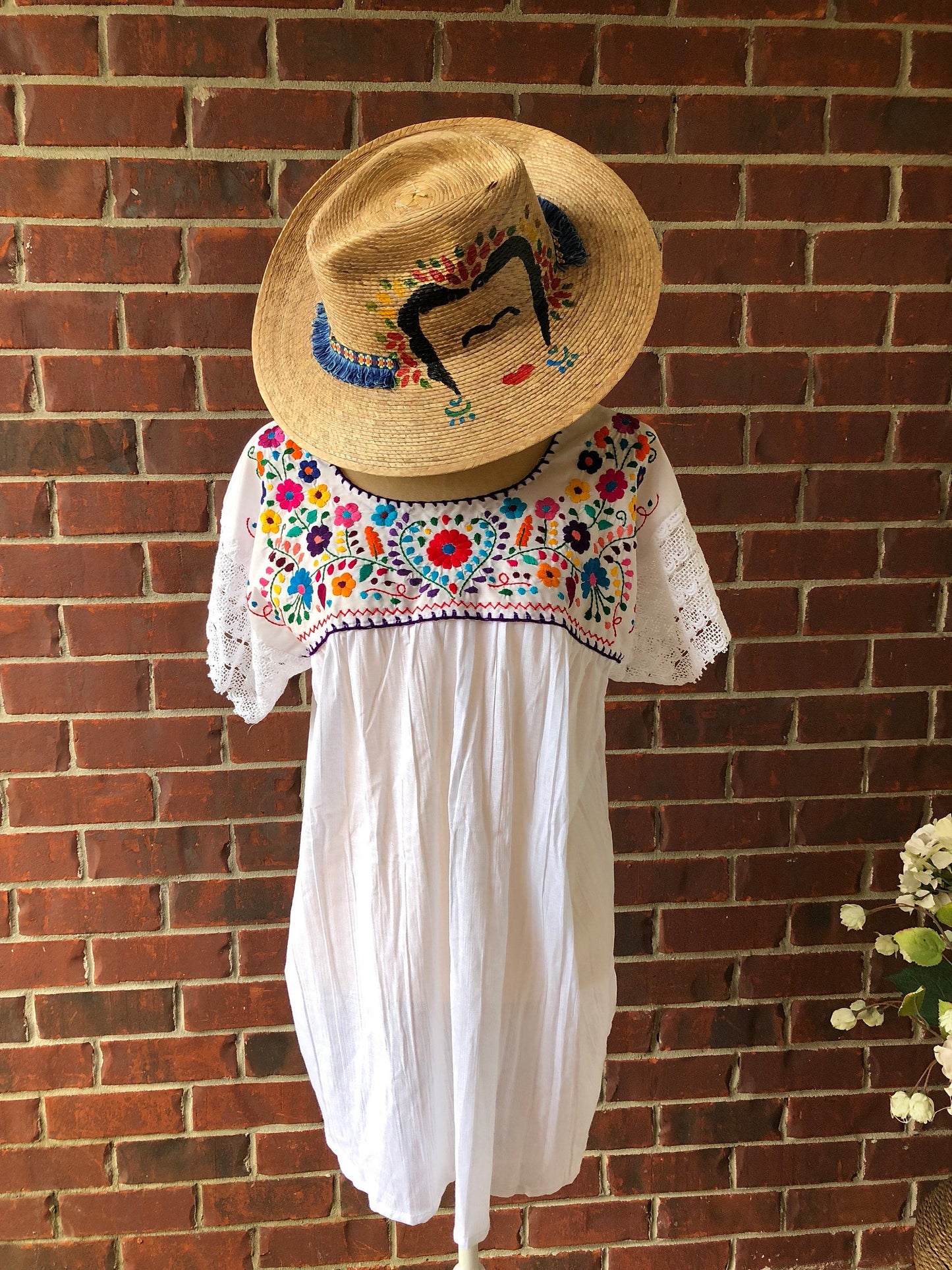 Hand Embroidery Top,Mexican Embroidery Blouse