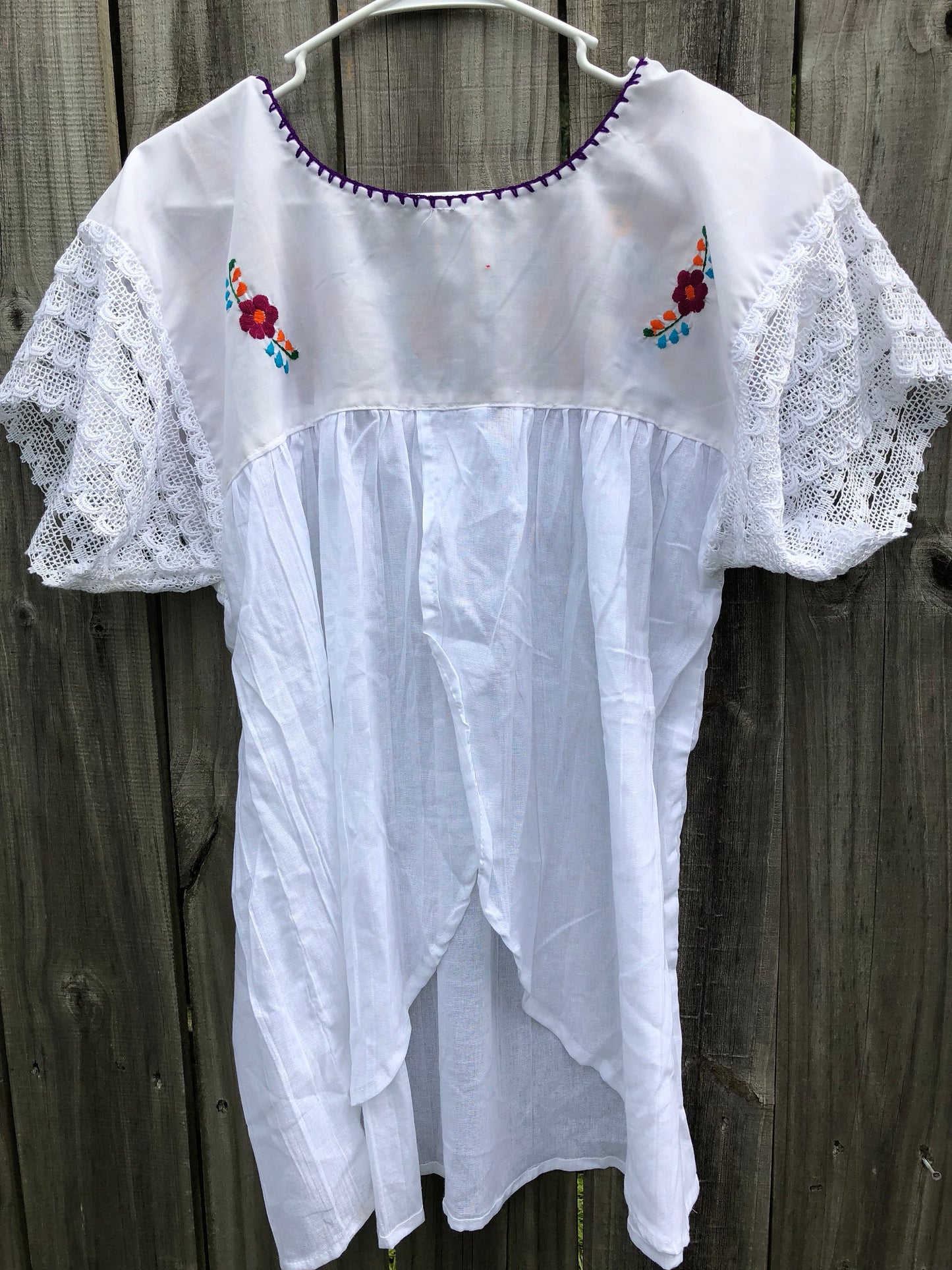 Hand Embroidery Top,Mexican Embroidery Blouse