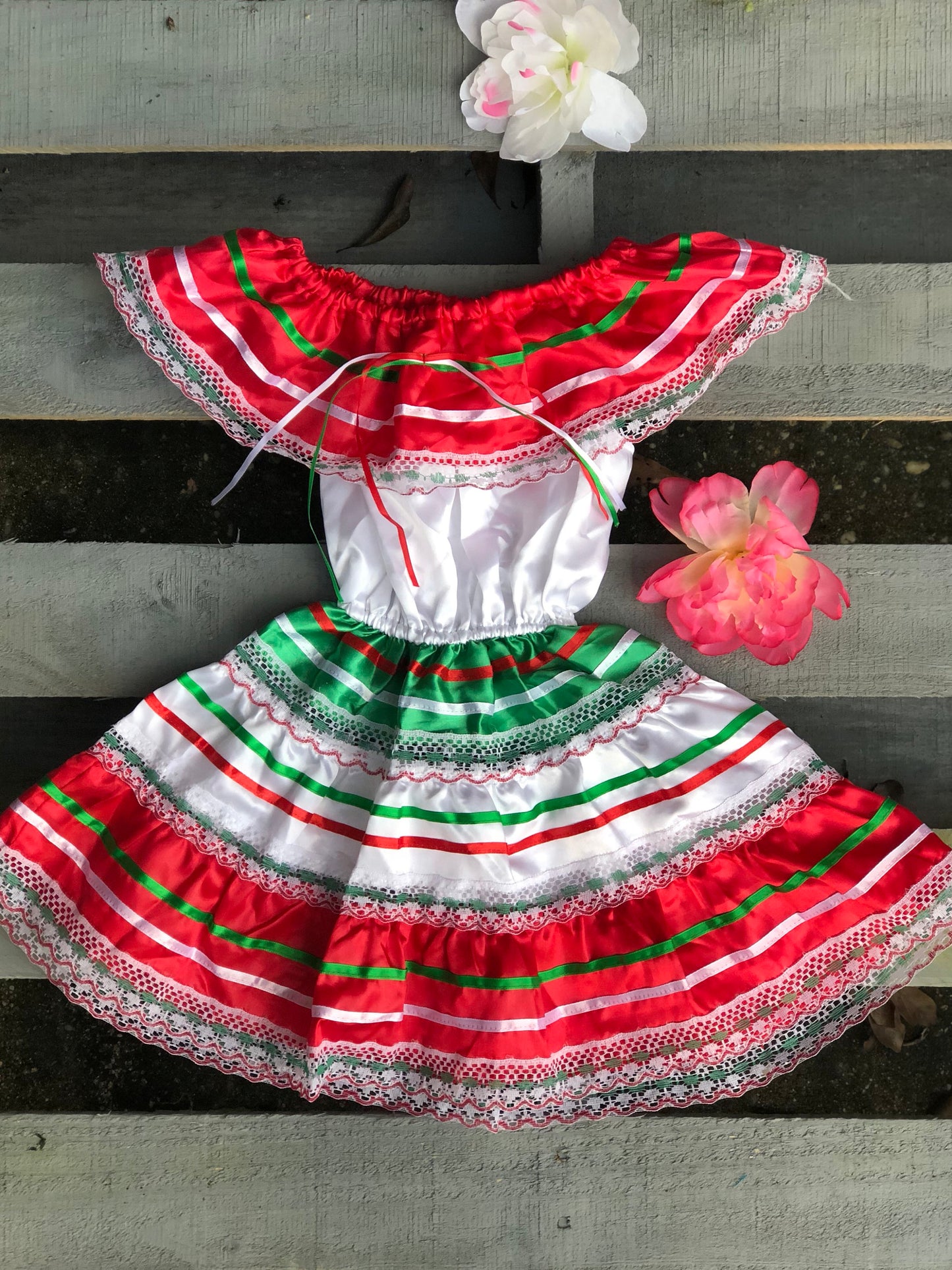 Mexican Girls Dress, All sizes, 1st Birthday Mexican Dress