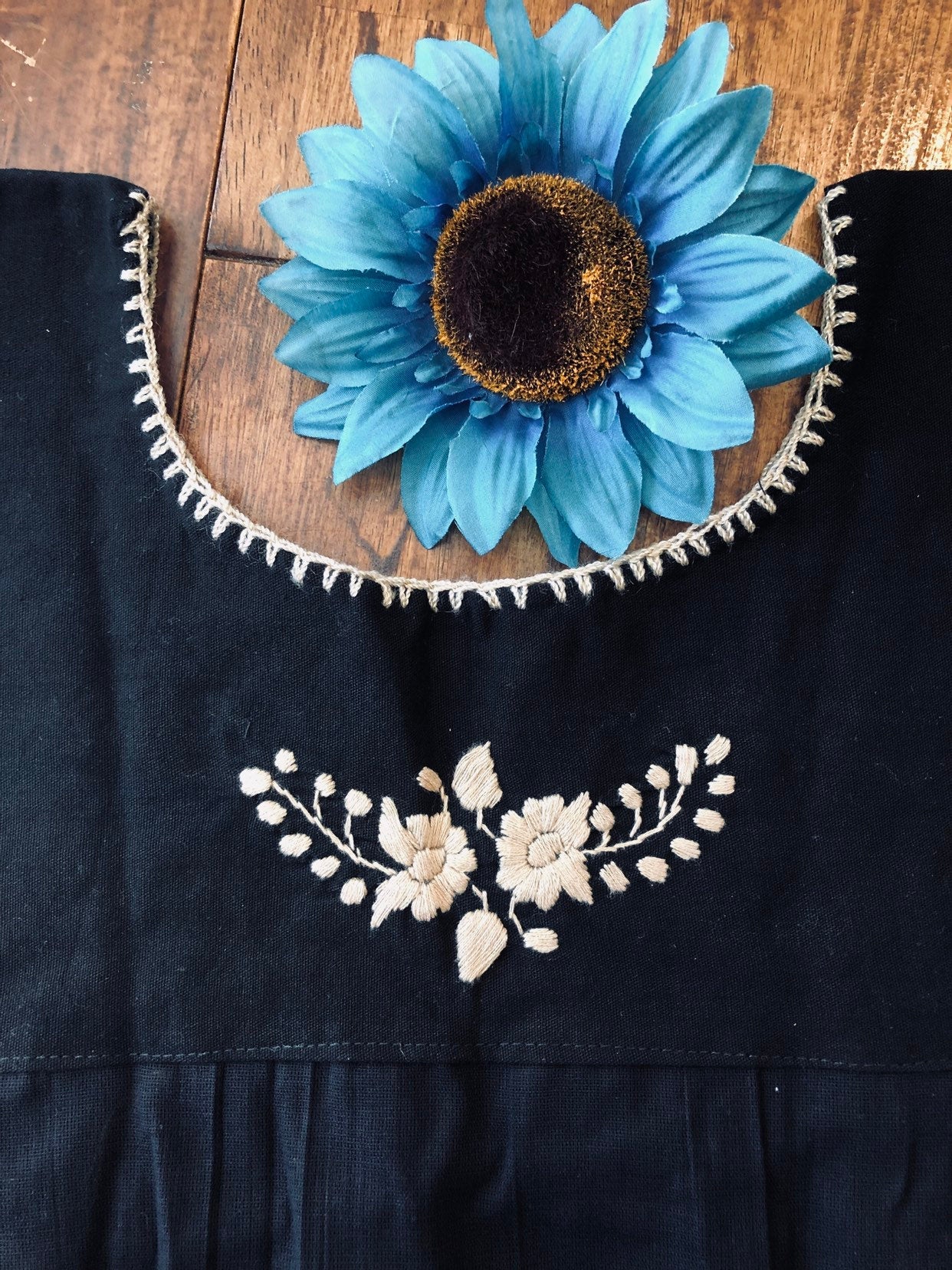 Mexican Embroidery Blouse - Kiara Mexican Top - All sizes