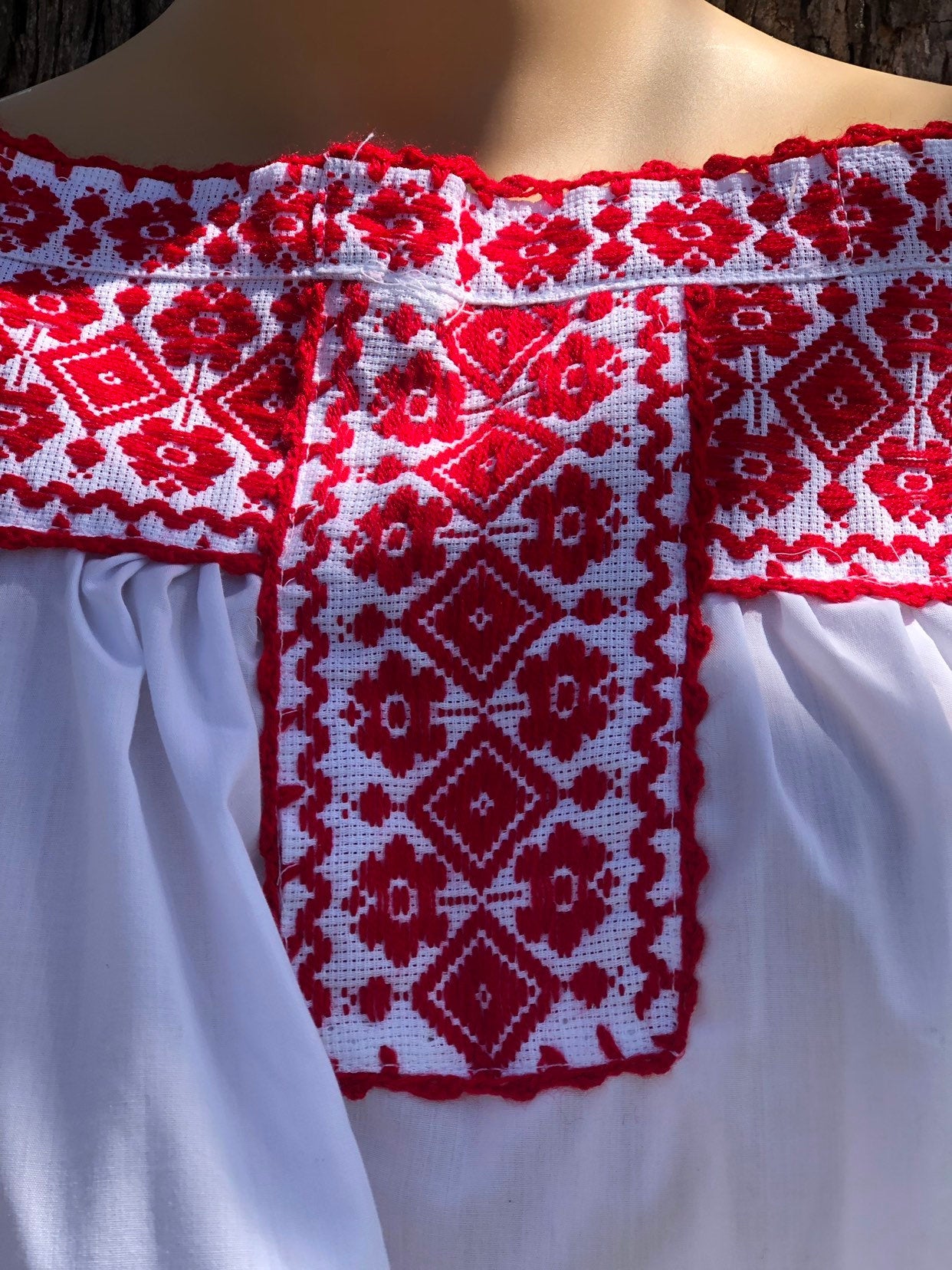 Embroidery Mexican Blouse - M-L Fiesta Blouse