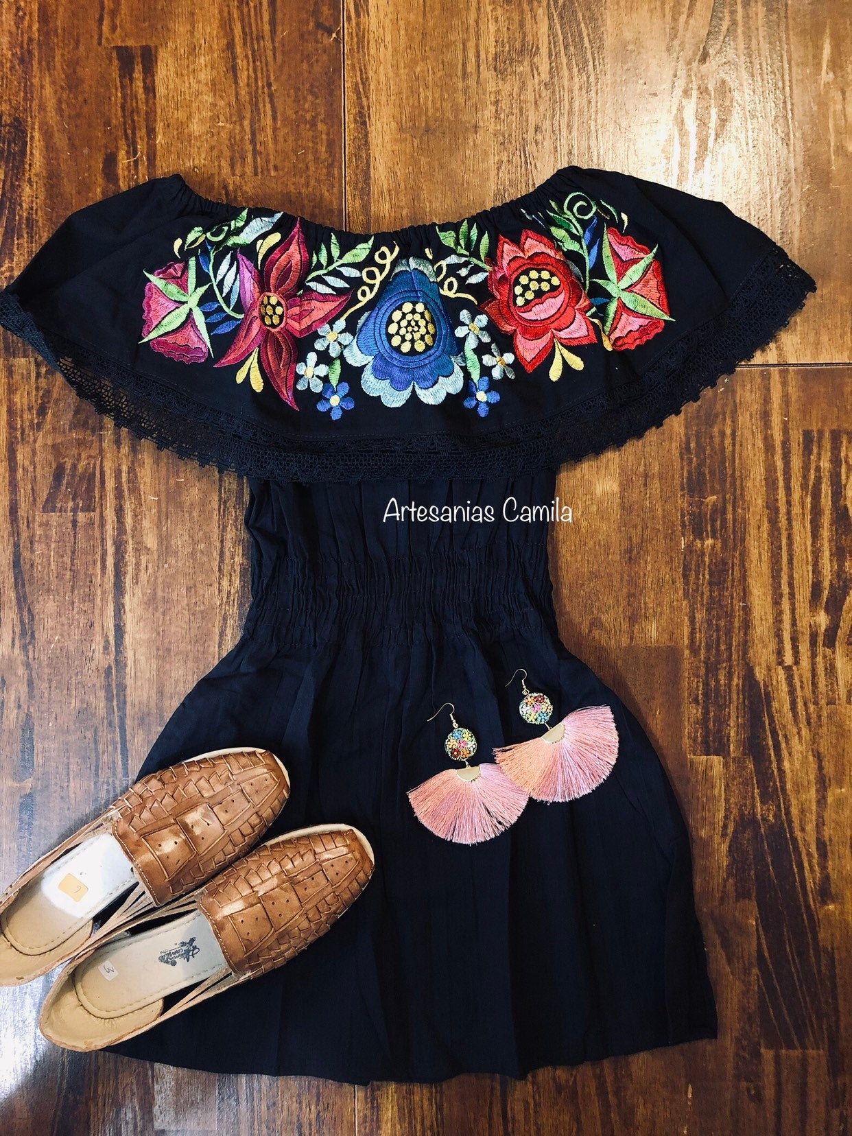 Xs-S Off The Shoulders Blouse-Fiesta Blouse