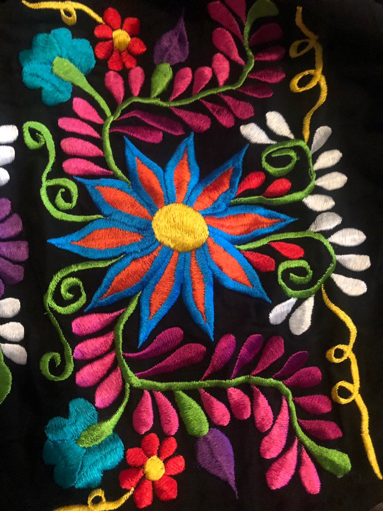 Mexican Dress- One size Small- median Fiesta Dress