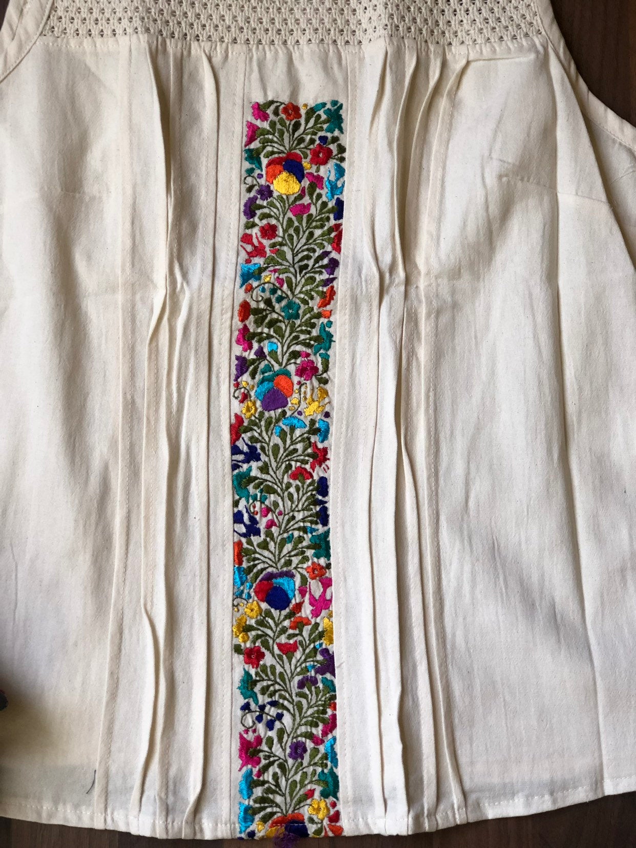 L-Xl Oaxaca Blouse- Elegant Hand Embroidery Blouse