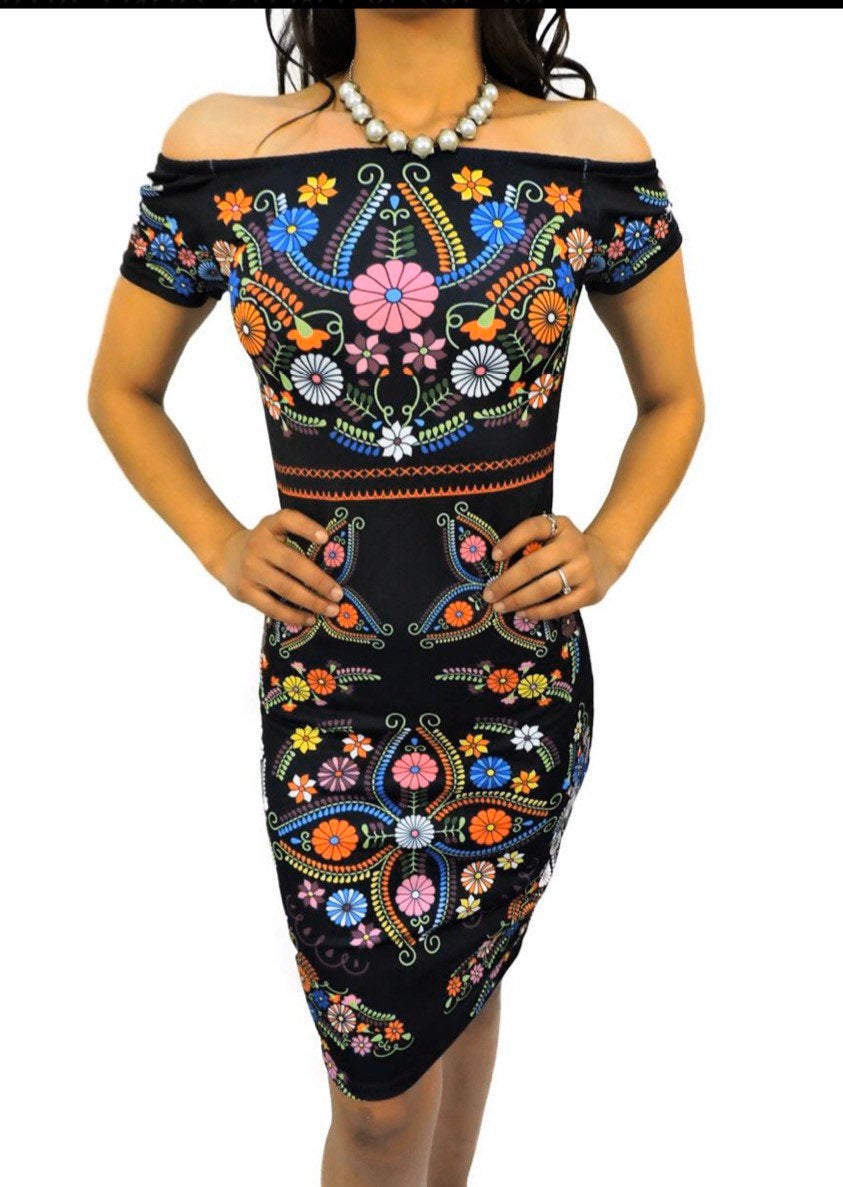 Printed Dress Camila Dress All SIzes Plus SIze