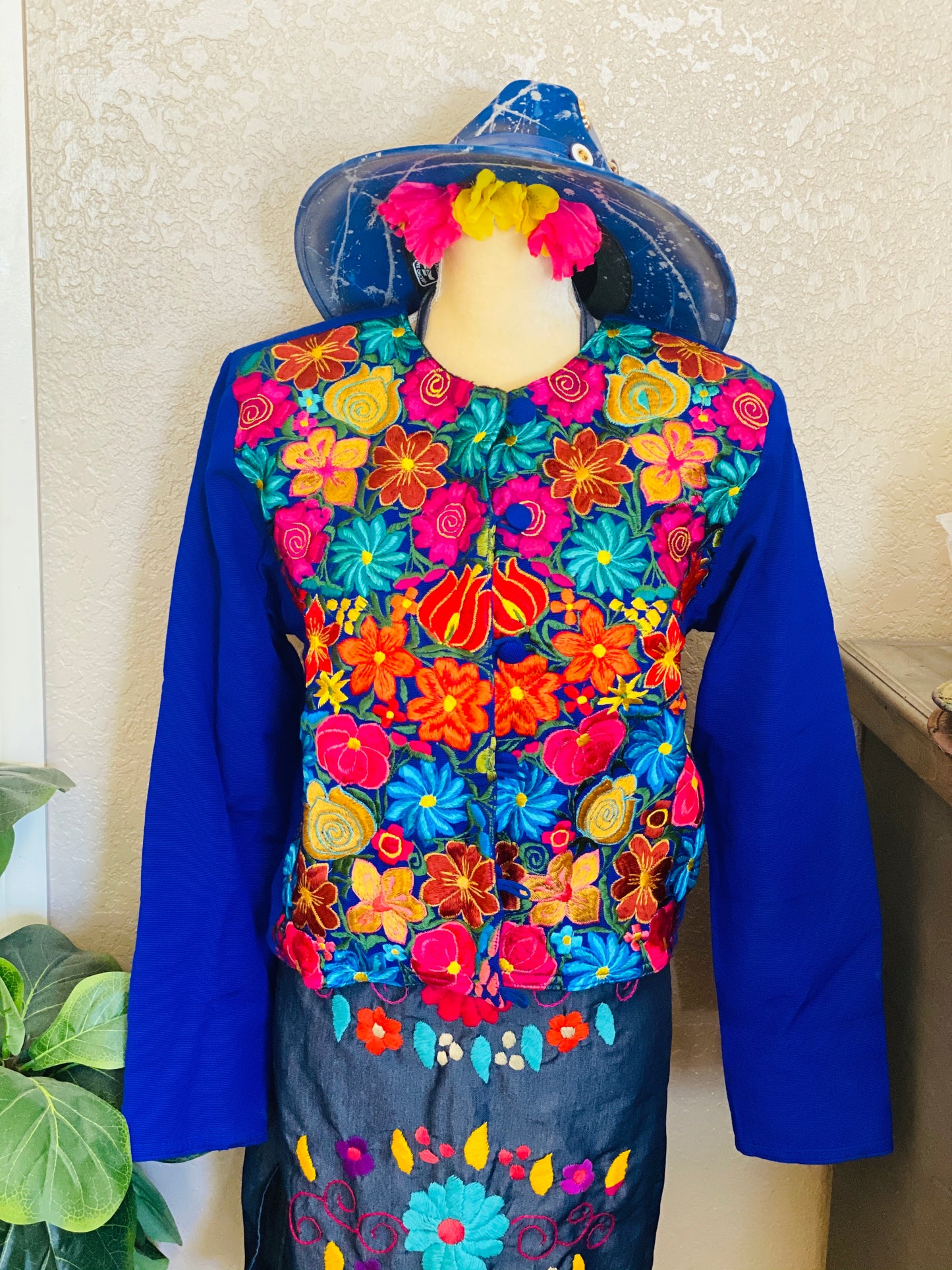 FLORAL JACKET LARGE