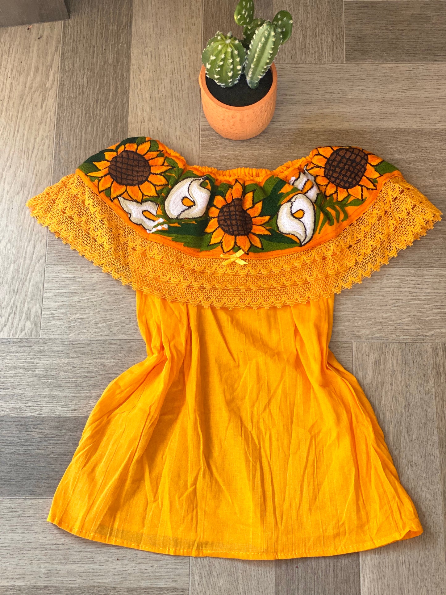 Girasol off the shoulder ( Yellow)
