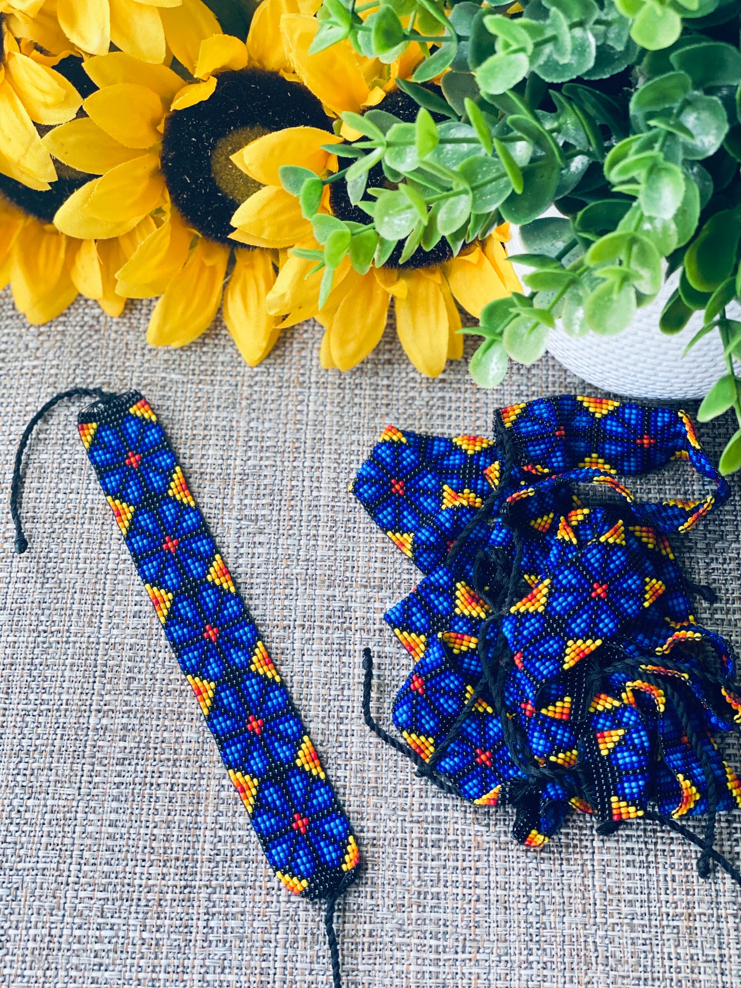 MATZUWA HUICHOL ANKLET