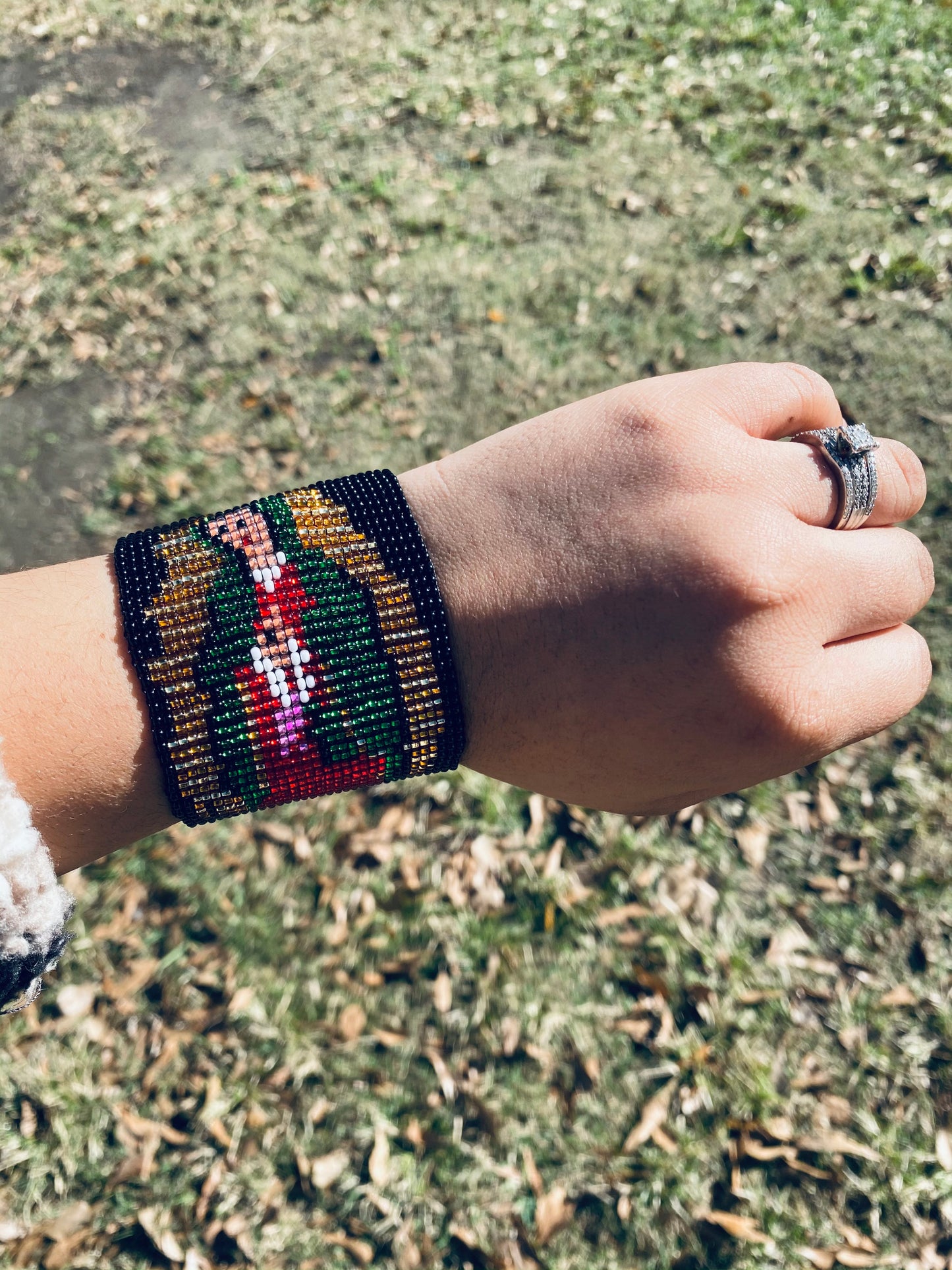 Maria Chaquira Bracelet (black)