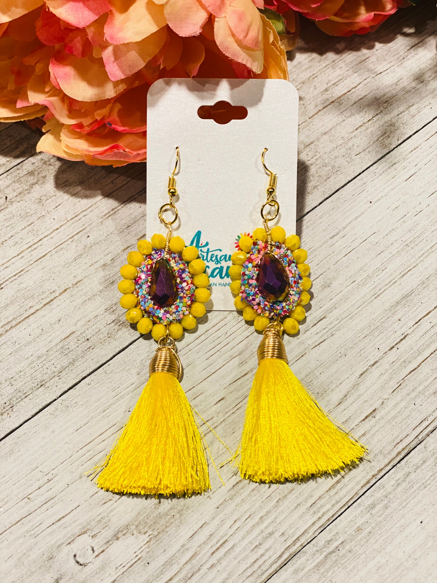 Mezcal Earrings (yellow)
