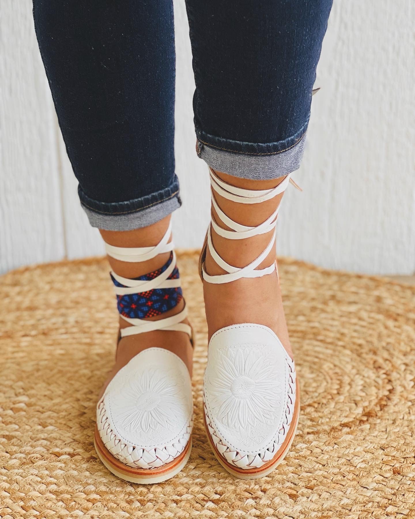 Tooled Sunflower Alpargata