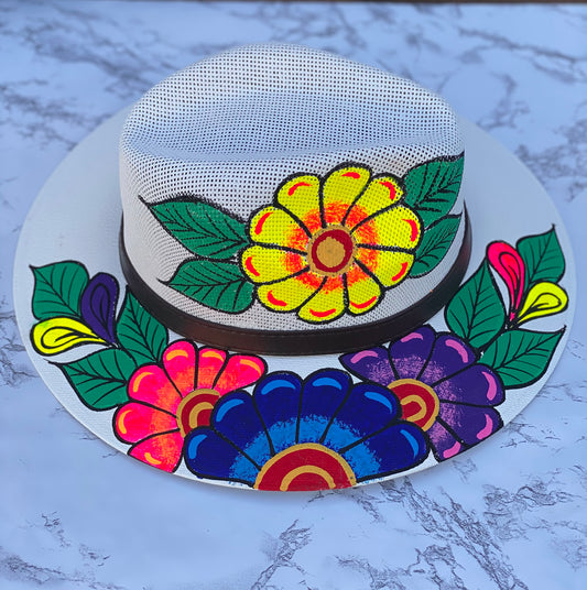 Jardin Handpainted Hat