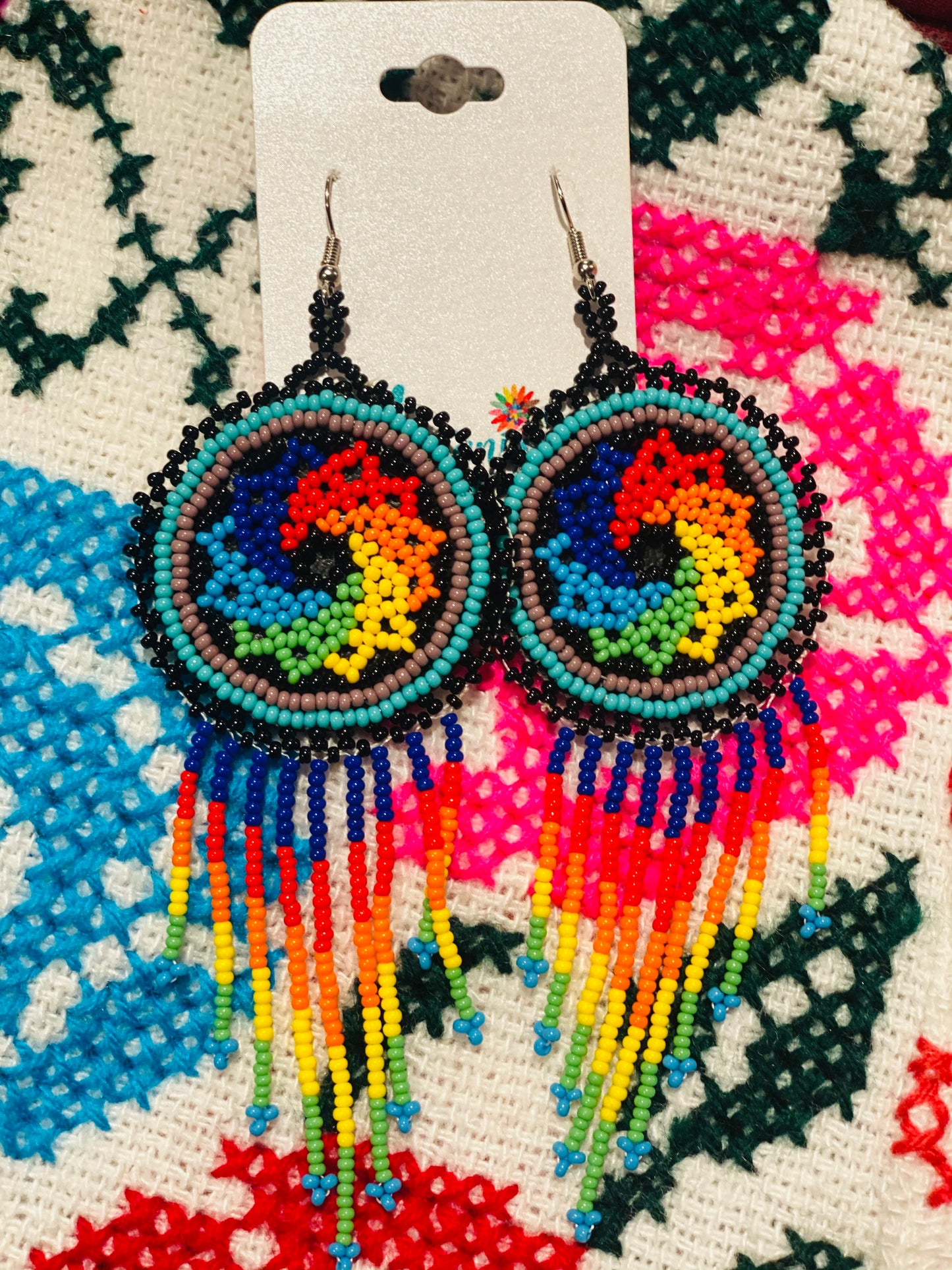 Huichol Earrings