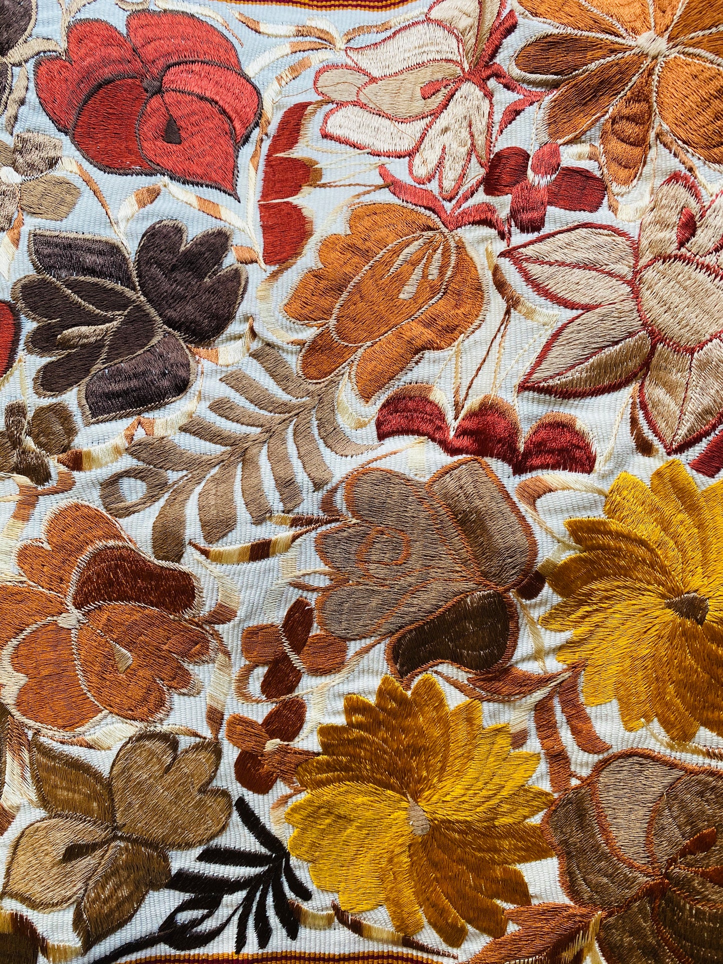 Las Flores Table Runner~ Bed Runner