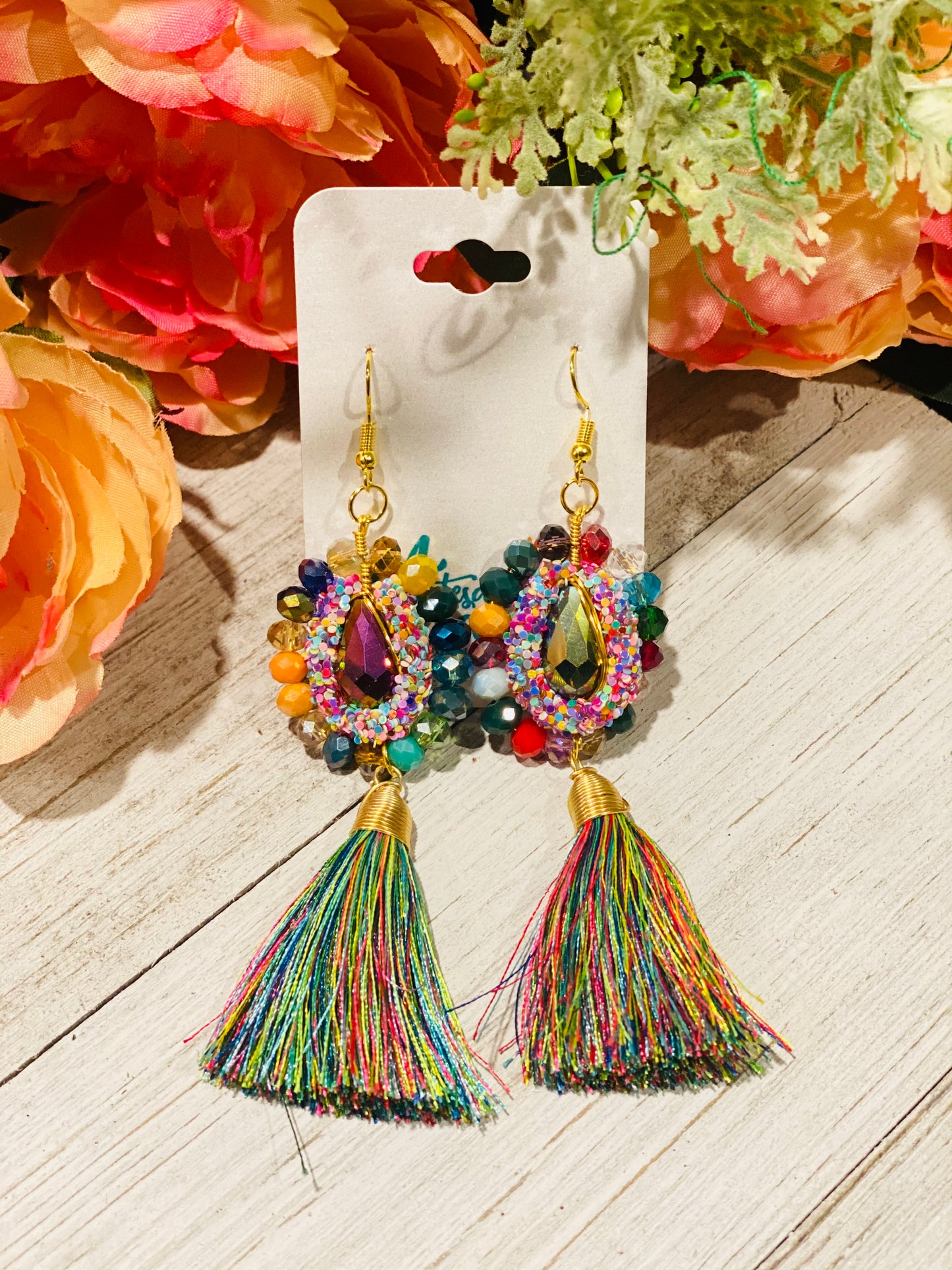 Mezcal Earrings (Rainbow)