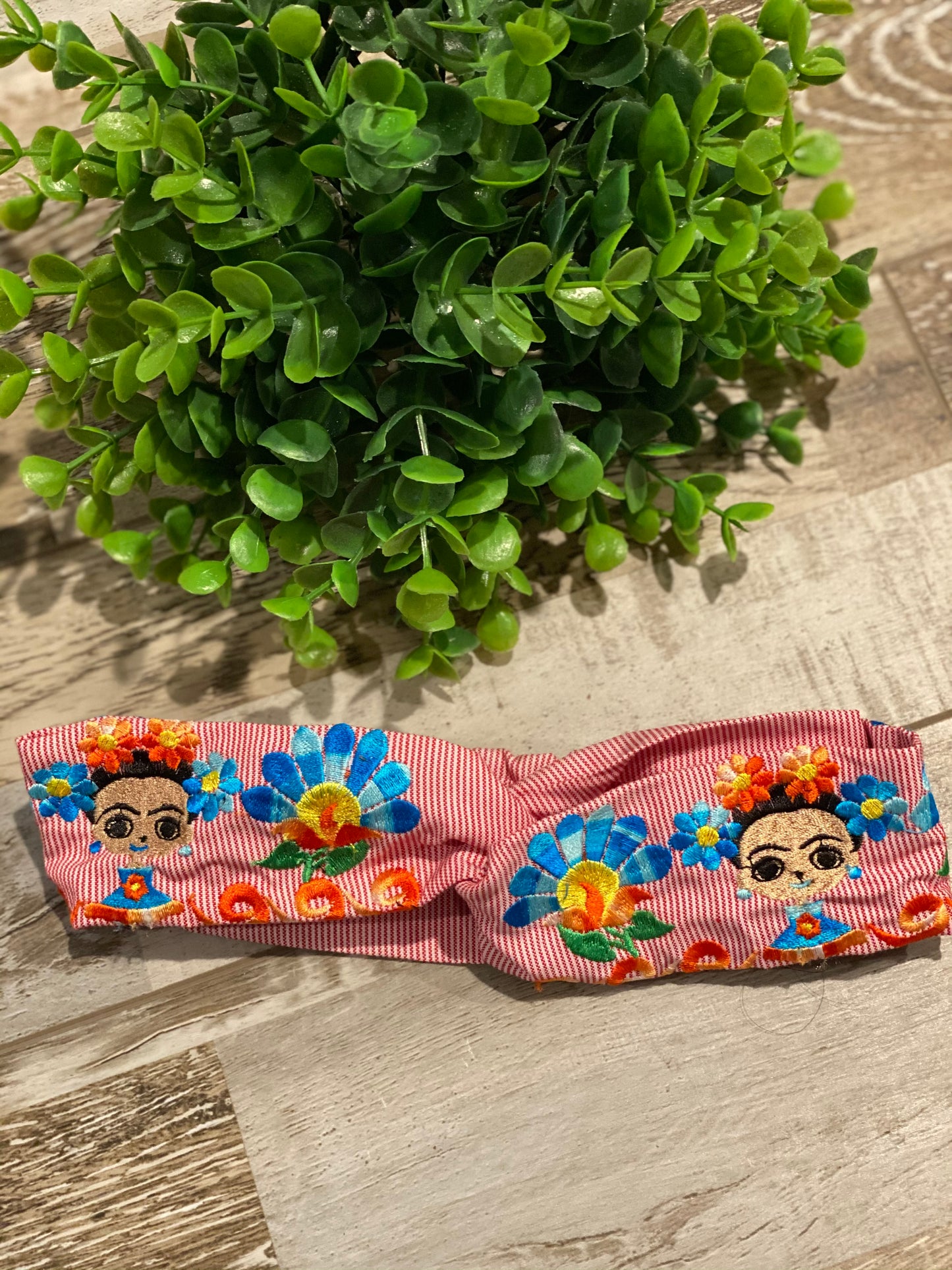 Diadema turbante artesanal Frida