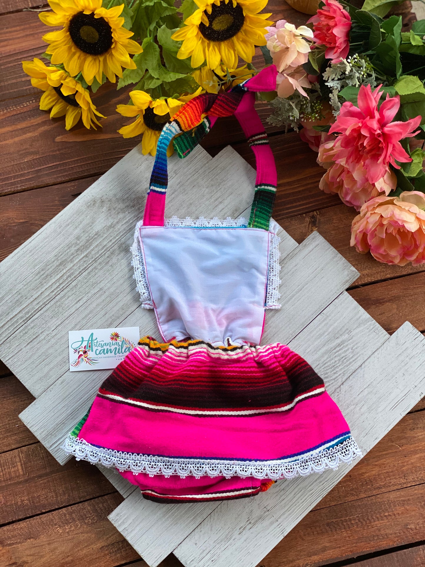 Serape Romper/ Mexicanita