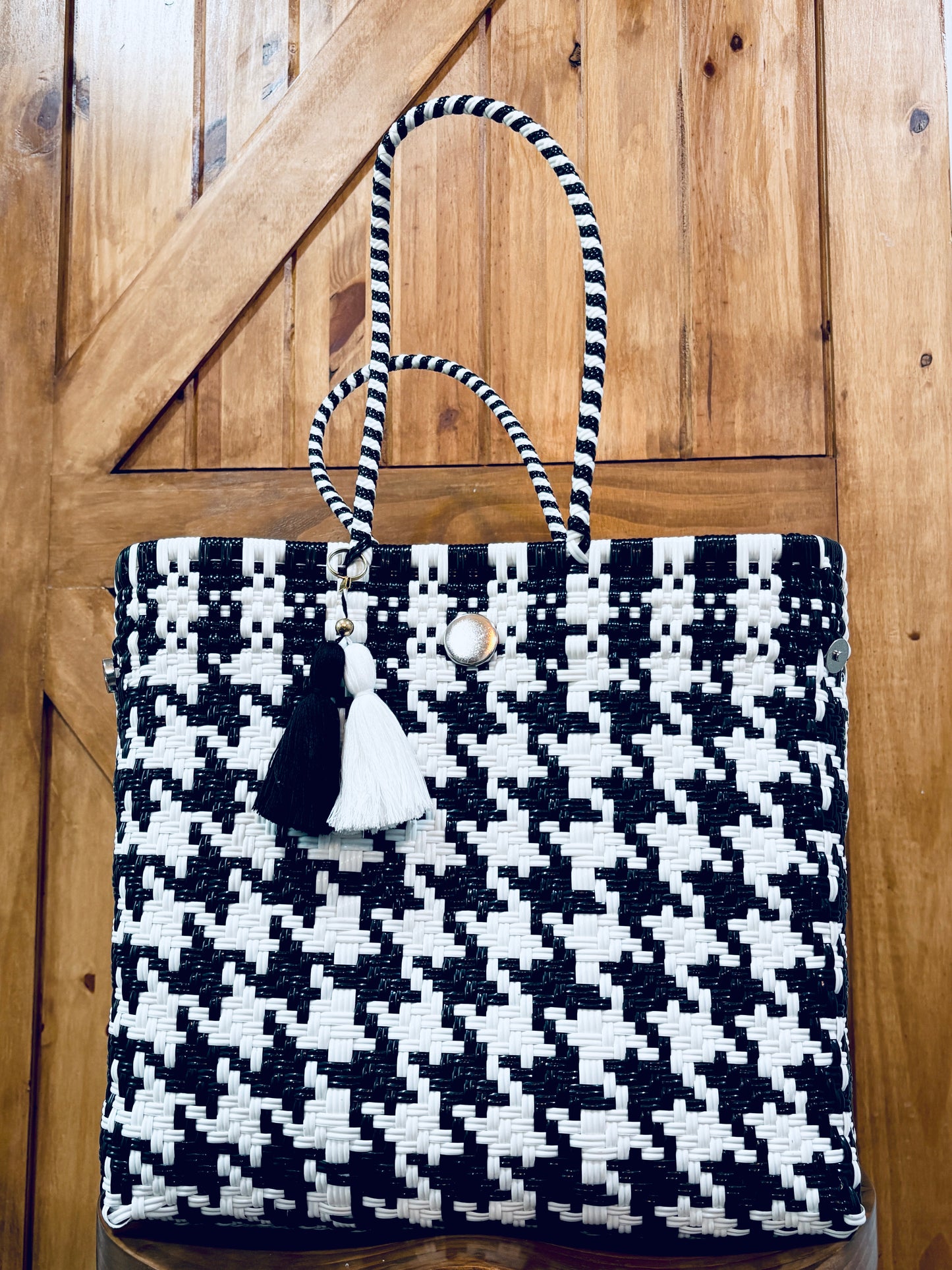 Jalisco Handwoven Recycle Canasta