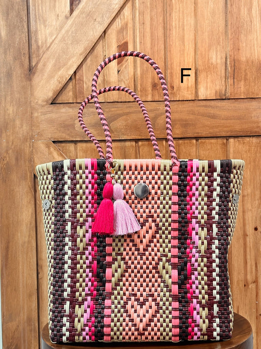 Jalisco Handwoven Recycle Canasta