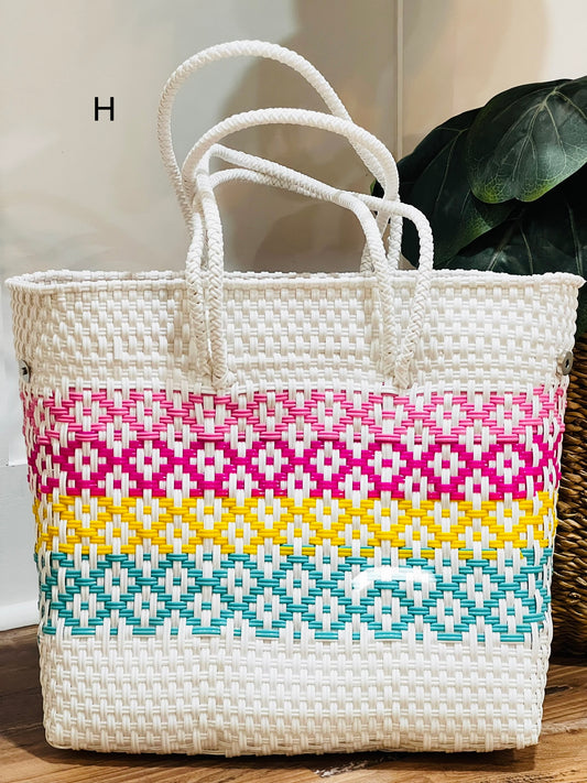 Jalisco Handwoven Recycle Canasta