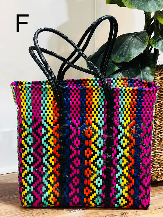 Jalisco Handwoven Recycle Canasta