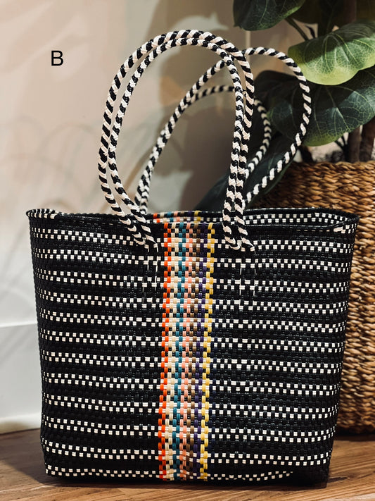 Oaxaca Handwoven Recycle Canasta