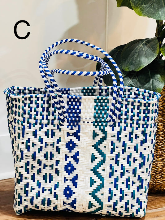 Jalisco Handwoven Recycle Canasta