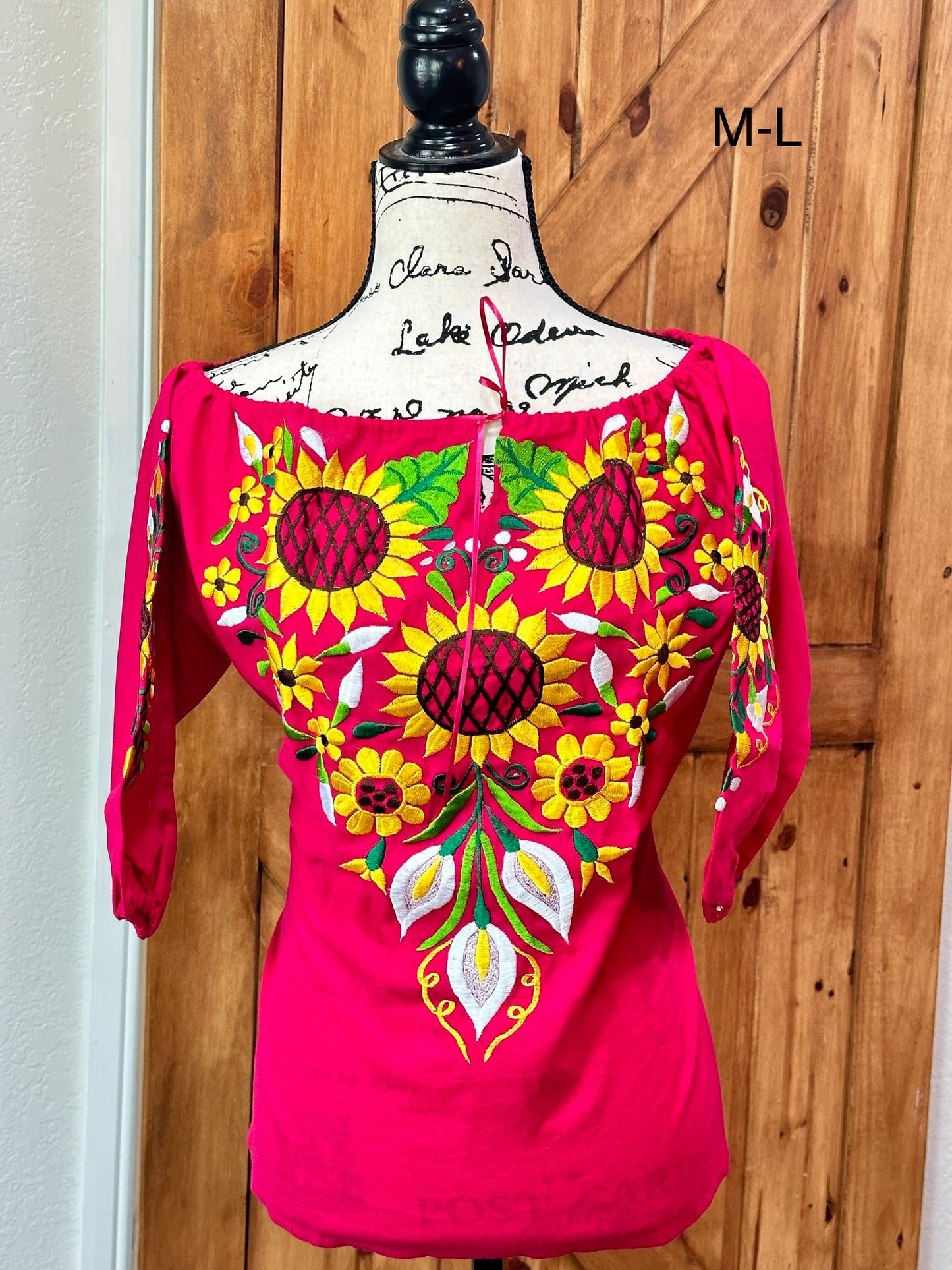 Sunflower top M-L