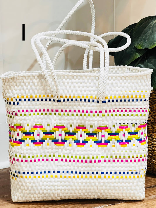 Jalisco Handwoven Recycle Canasta