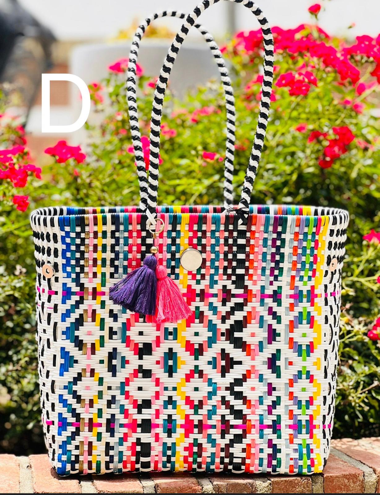 Jalisco Handwoven Recycle Canasta