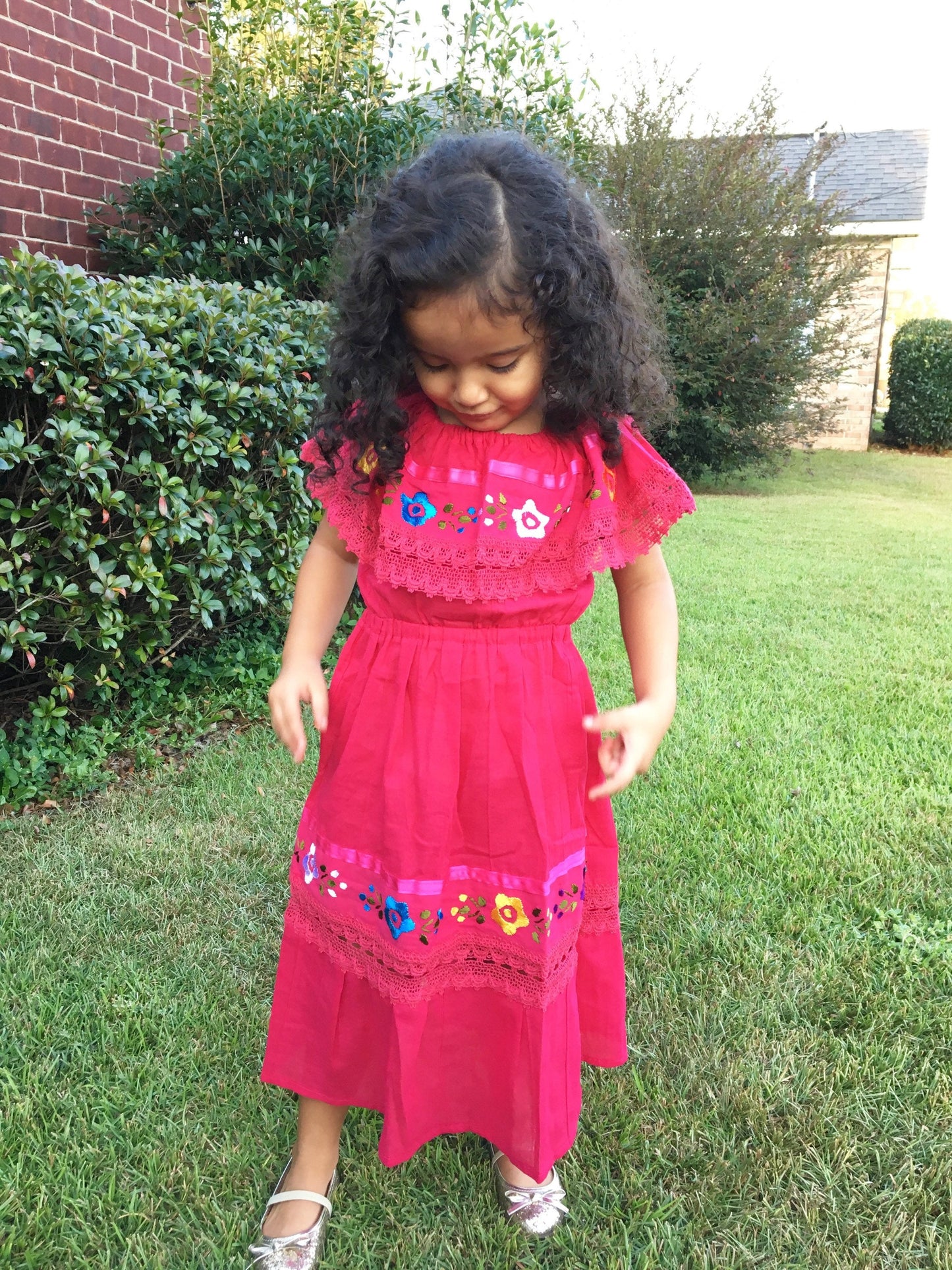 Girls Floral Dress