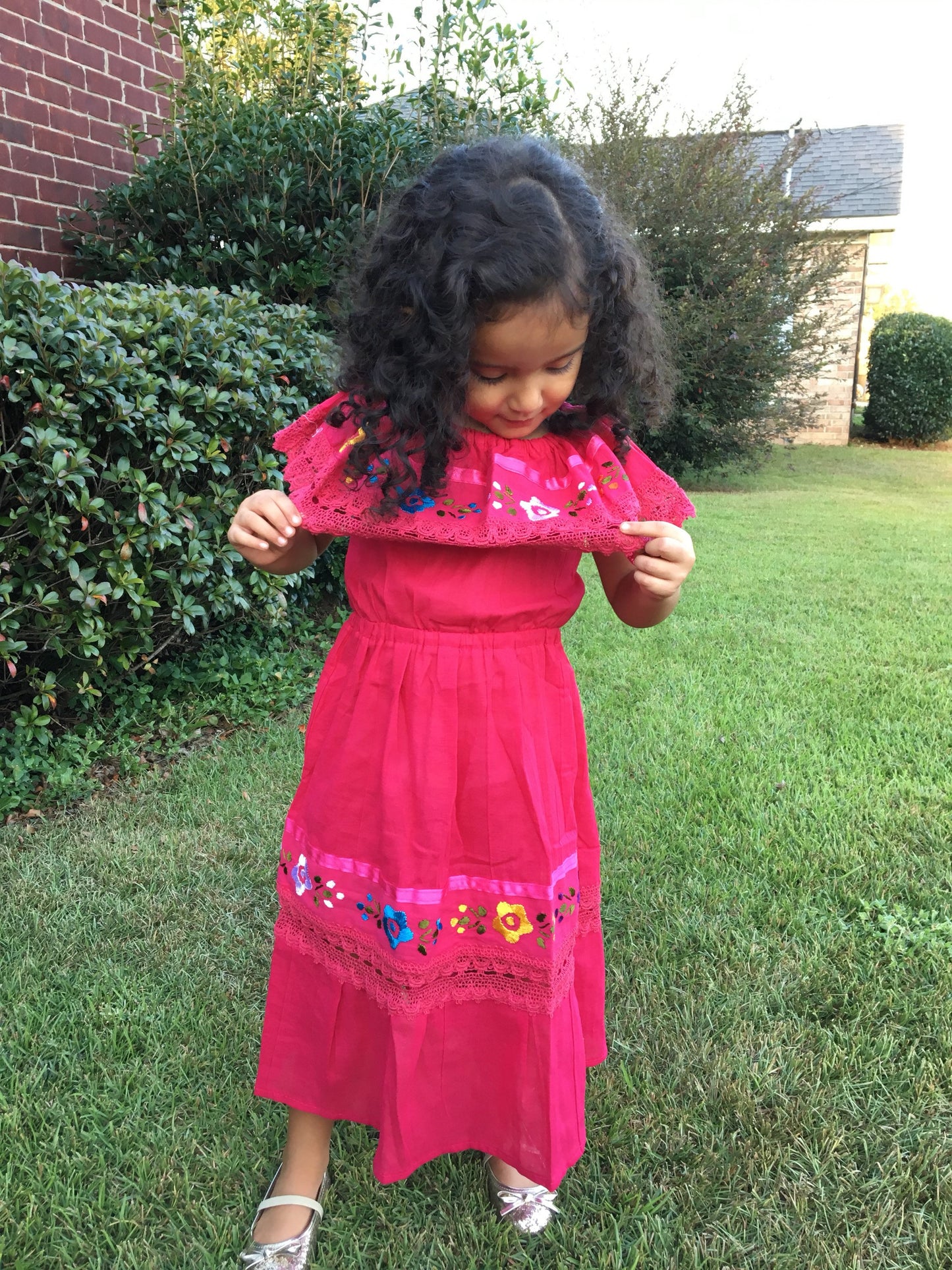 Girls Floral Dress