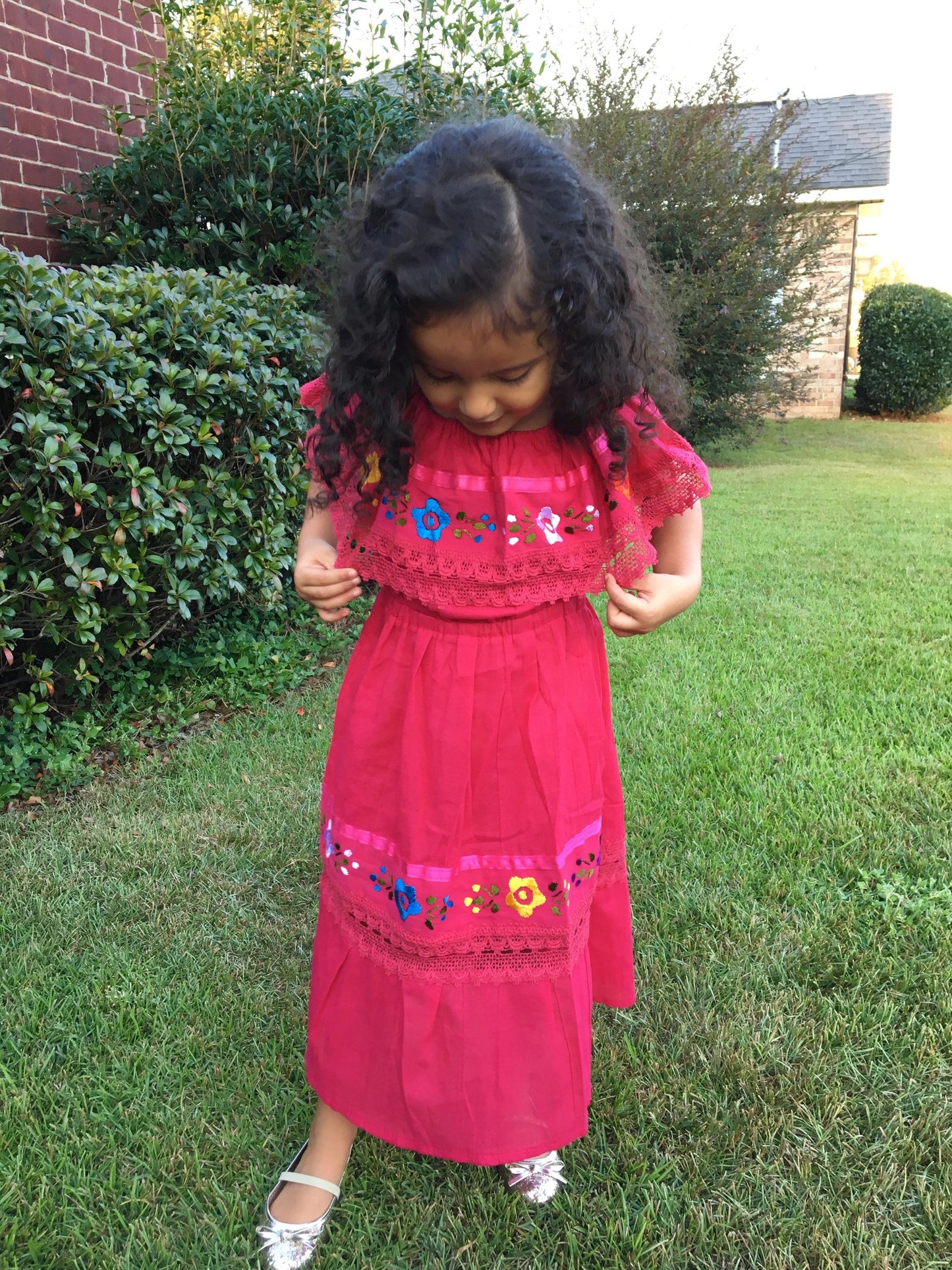 Girls Floral Dress