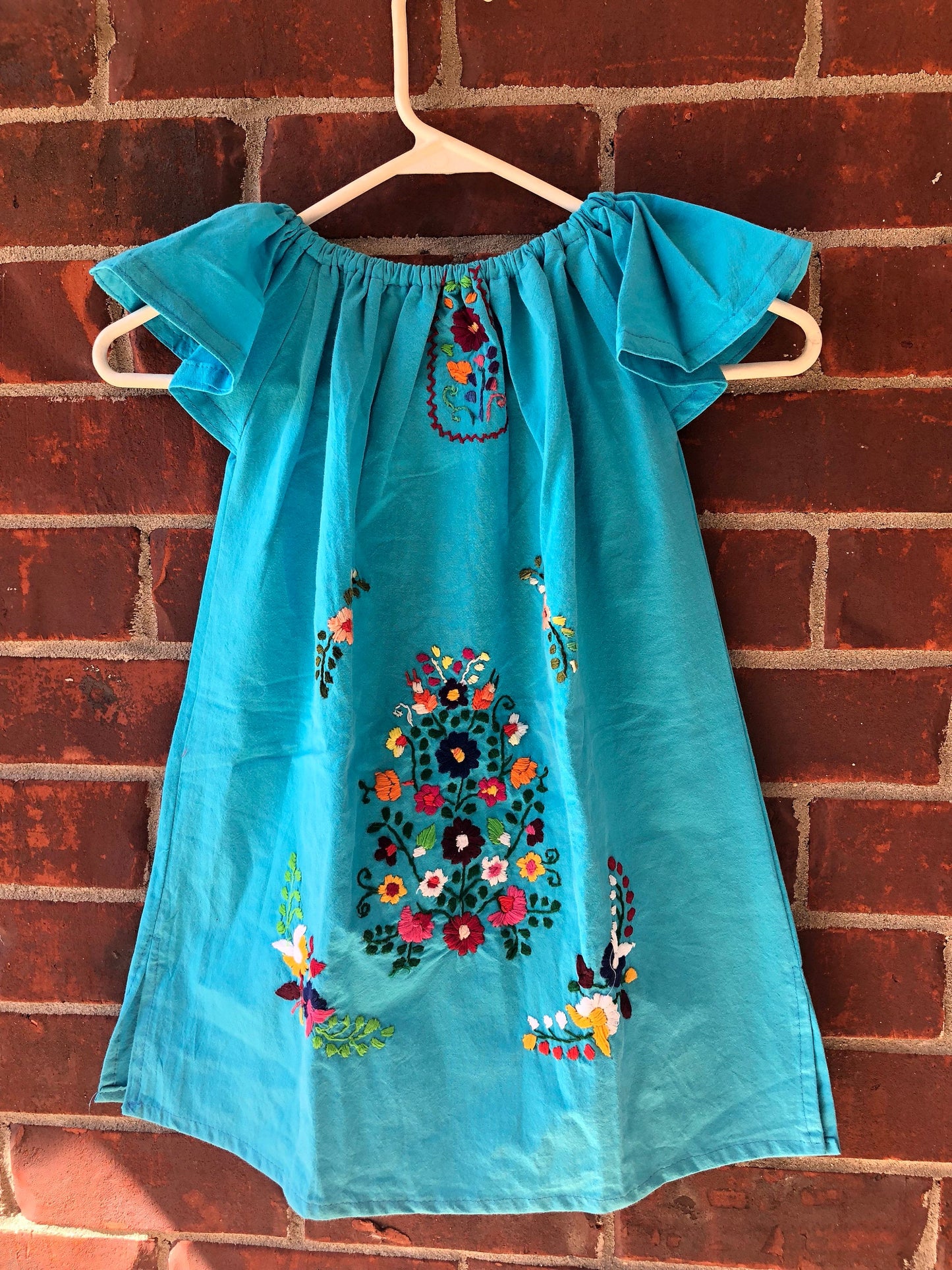 Mexican off Shoulder little toddler -girls dress