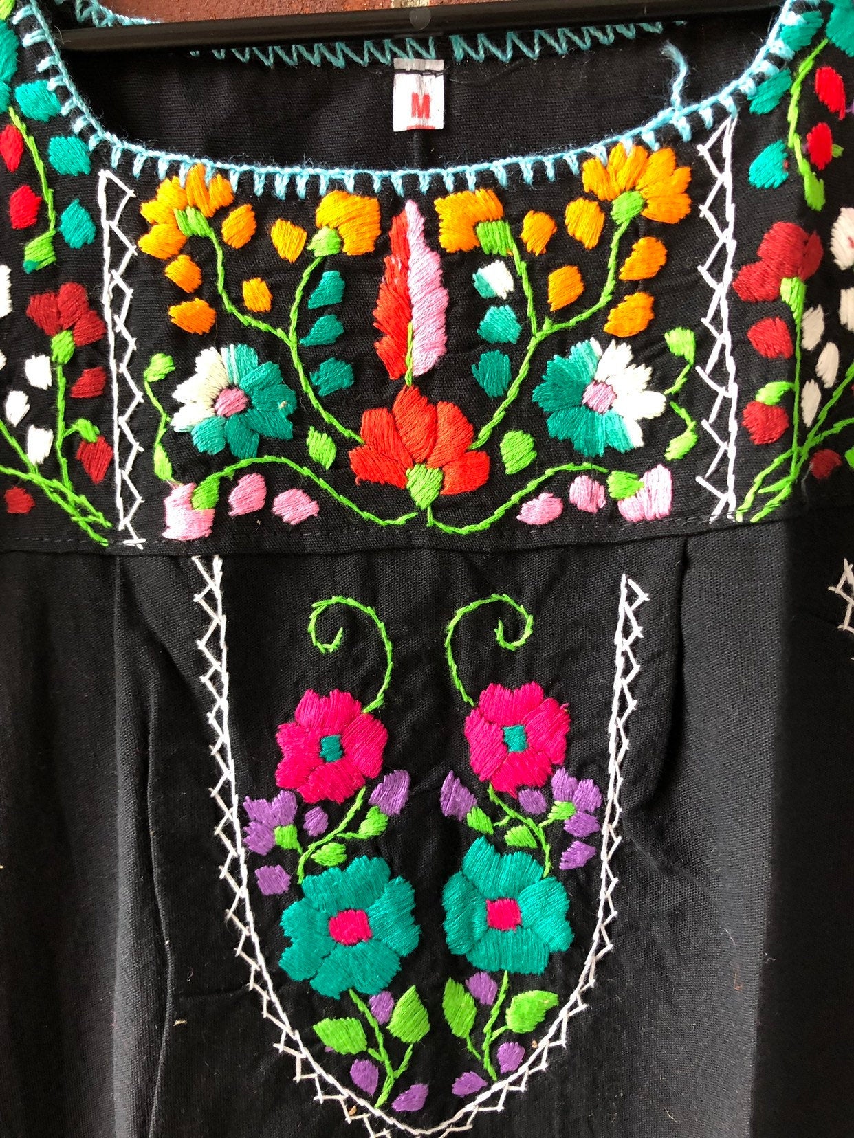 Small Mexican vintage dress, Weeding mexican dress, bridesmaids dress, Artesanias Camila Small Mexican vintage dress, Weeding mexican dress, bridesmaids dress, Artesanias Camila