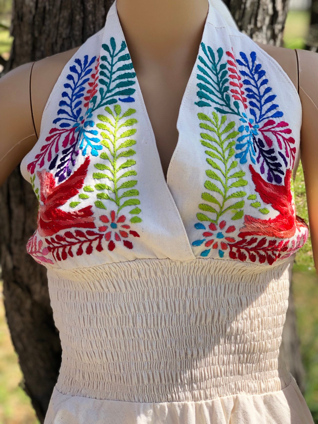 Paloma Embroidery Dress Size Median, Mexican Fiesta Dress Artesanias Camila Paloma Embroidery Dress Size Median, Mexican Fiesta Dress Artesanias Camila