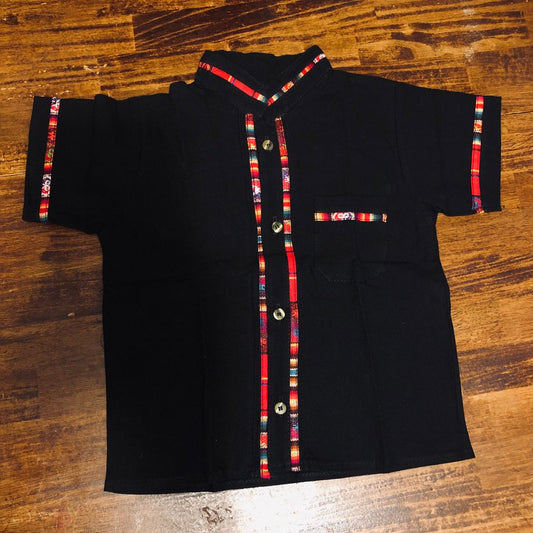 Boy Mexican Guayaveras , All sizes- Mexican Shirt