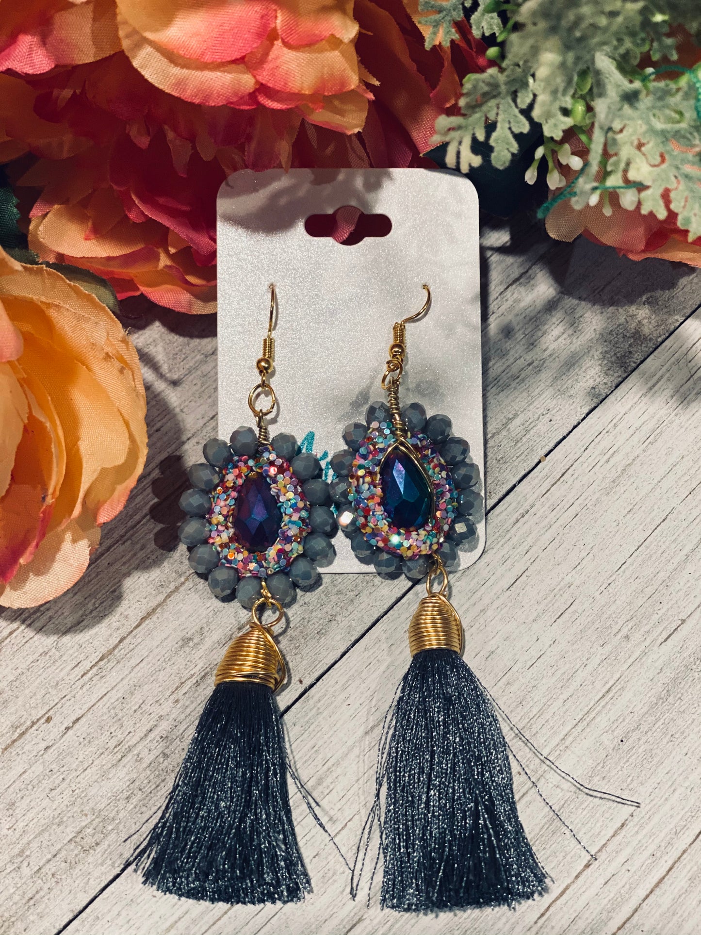 Mezcal Earrings (grey)