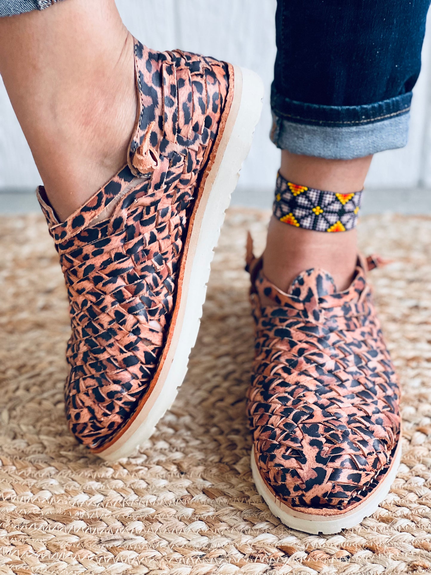 Animal Print Loafers