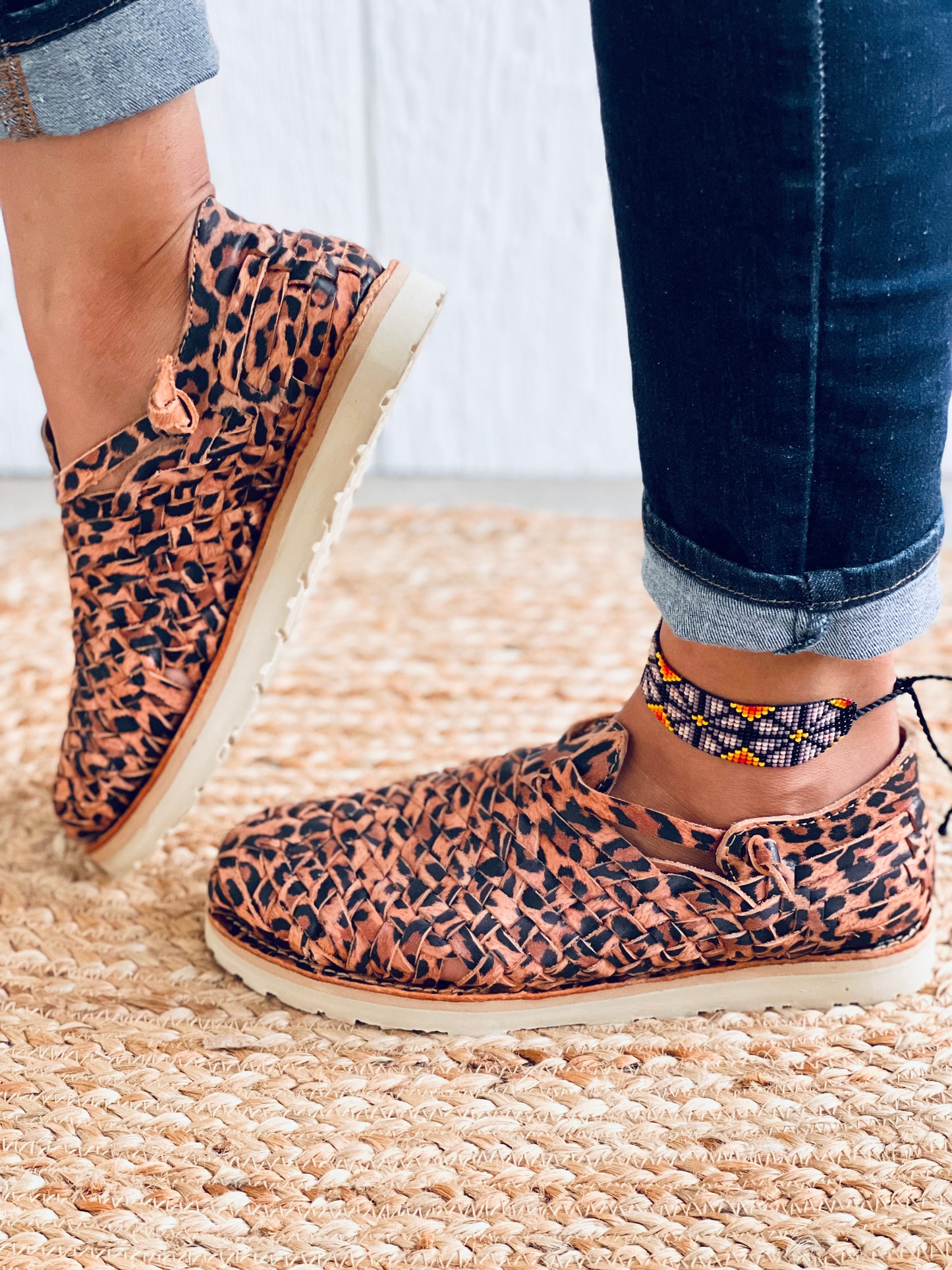 Animal Print Loafers