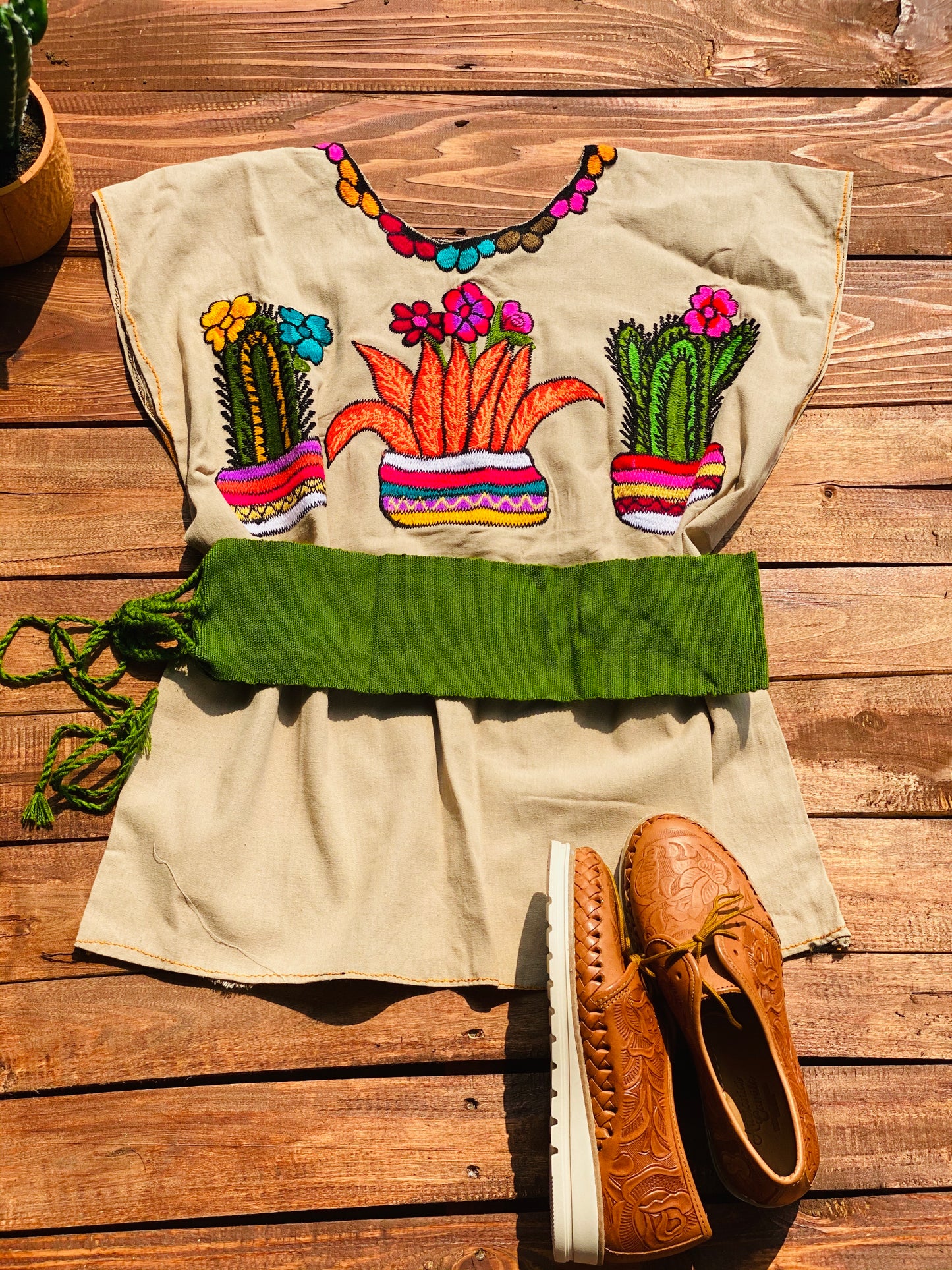 El Cactus Top Crop S-M