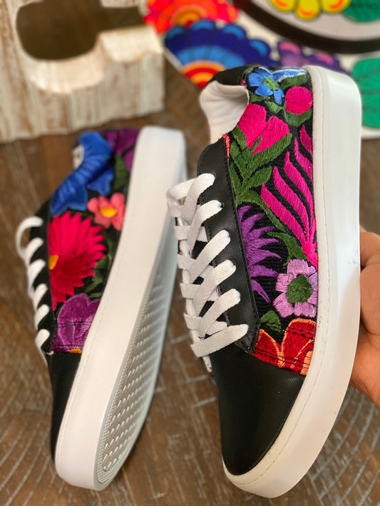 Chiapas embroidered sneakers